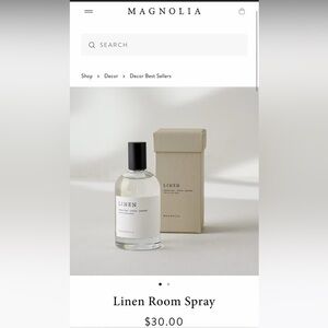 Magnolia Linen Room Spray 100ML